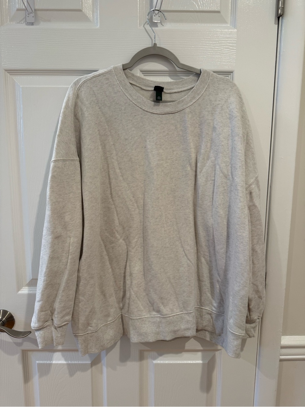 wild fable Light Gray Women's Crewneck Sweatshirt